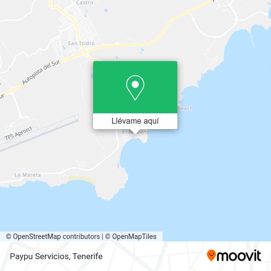 Mapa Paypu Servicios
