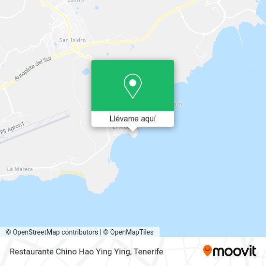 Mapa Restaurante Chino Hao Ying Ying