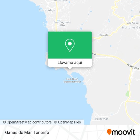 Mapa Ganas de Mar