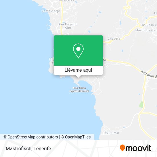 Mapa Mastrofisch