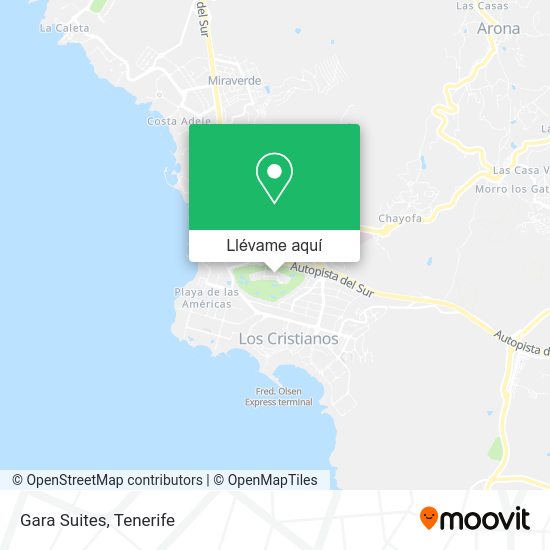 Mapa Gara Suites