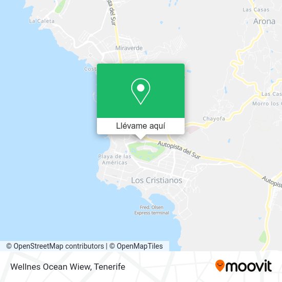 Mapa Wellnes Ocean Wiew