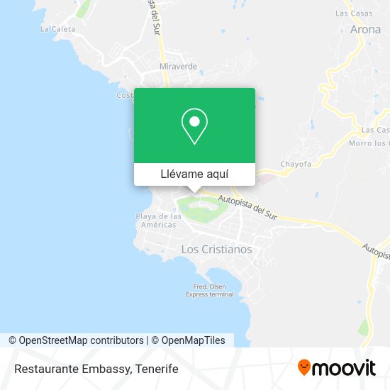 Mapa Restaurante Embassy