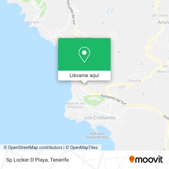 Mapa Sp Locker D Playa