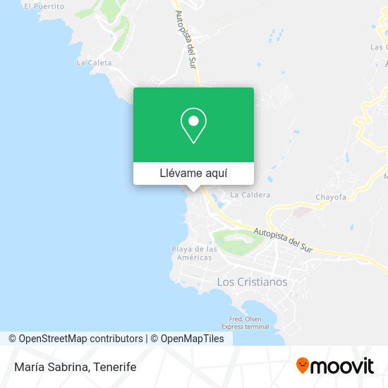 Mapa María Sabrina