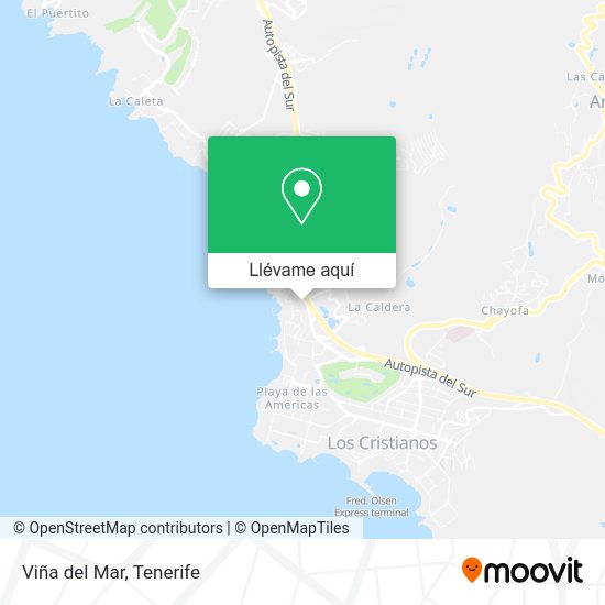 Mapa Viña del Mar