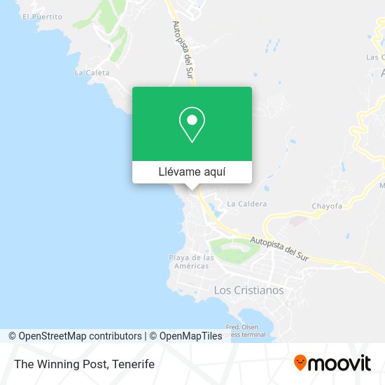 Mapa The Winning Post