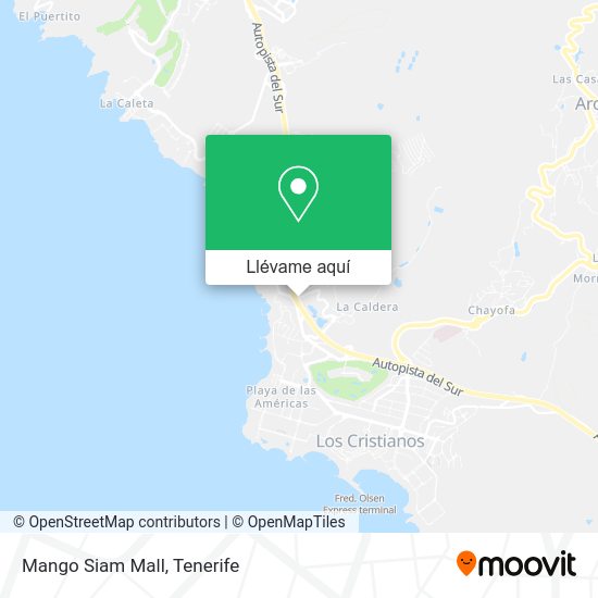 Mapa Mango Siam Mall