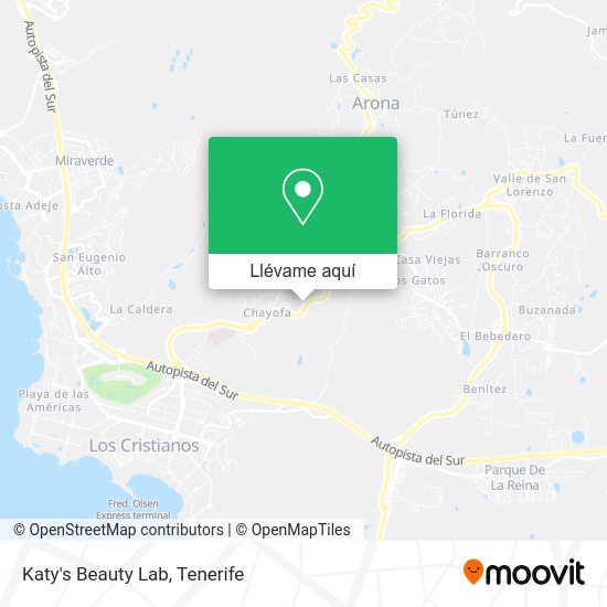 Mapa Katy's Beauty Lab