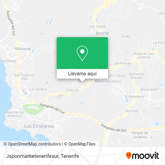 Mapa Japonmarketenerifesur
