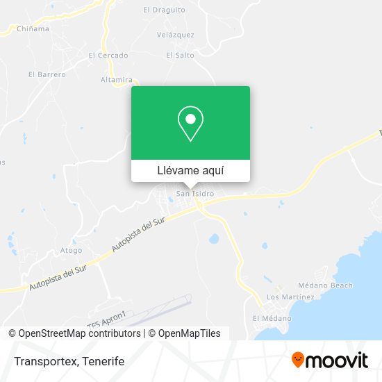 Mapa Transportex