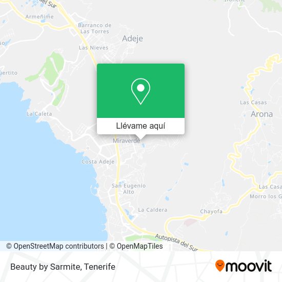 Mapa Beauty by Sarmite