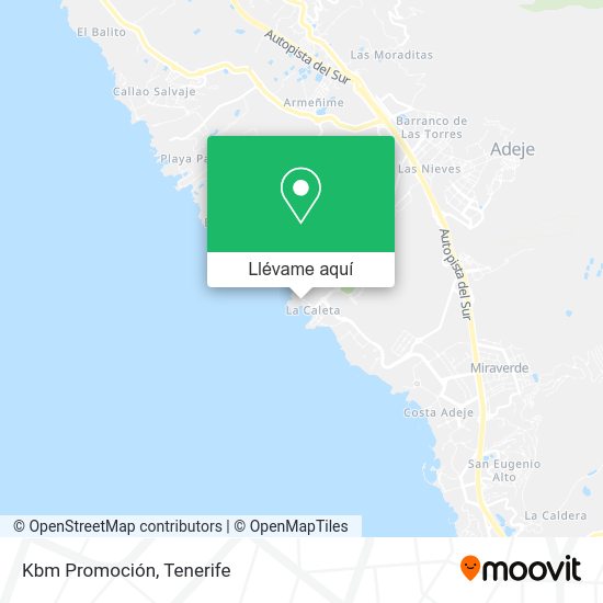 Mapa Kbm Promoción