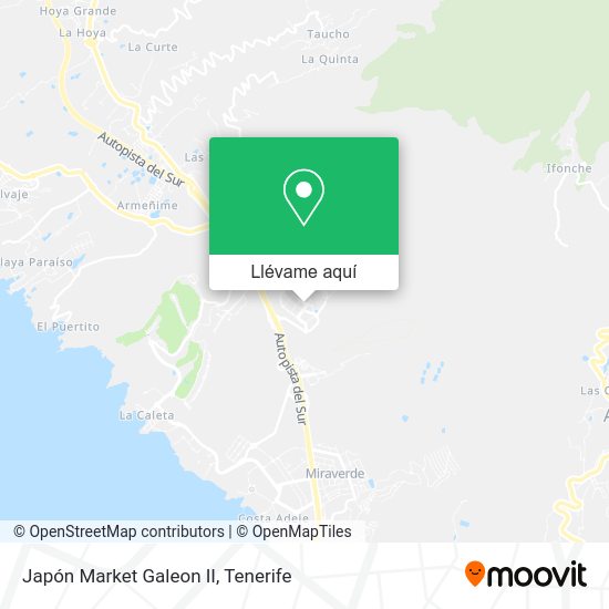 Mapa Japón Market Galeon II