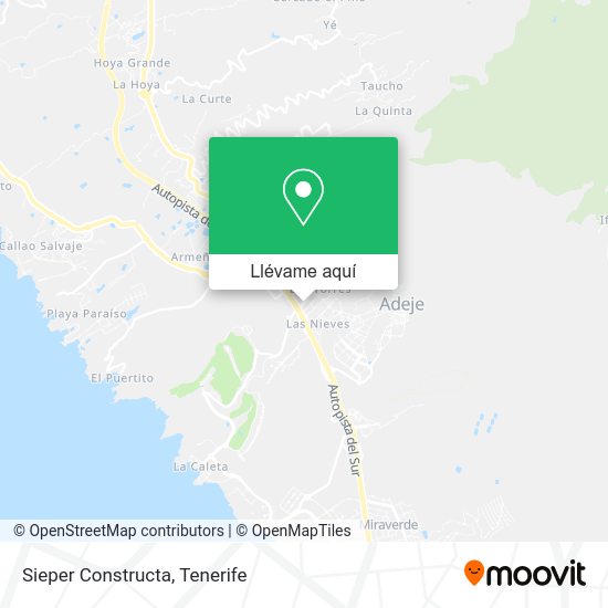 Mapa Sieper Constructa