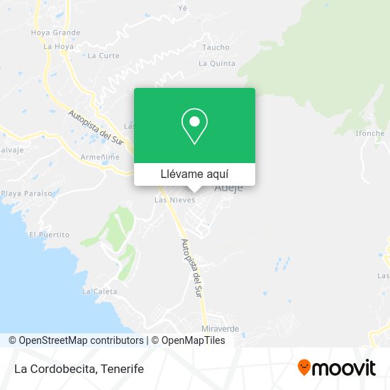 Mapa La Cordobecita