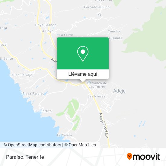 Mapa Paraíso