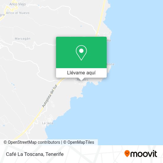 Mapa Café La Toscana