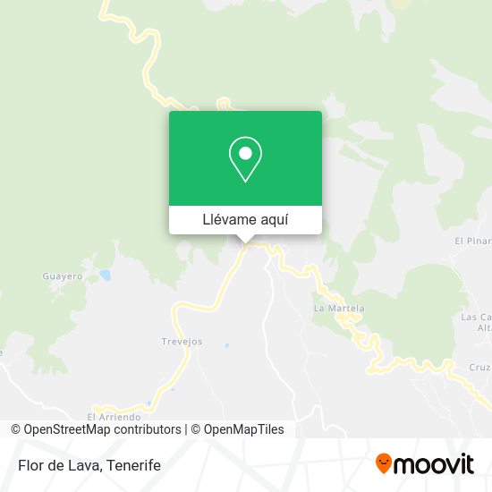 Mapa Flor de Lava