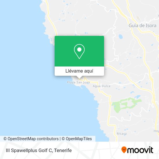 Mapa III Spawellplus Golf C