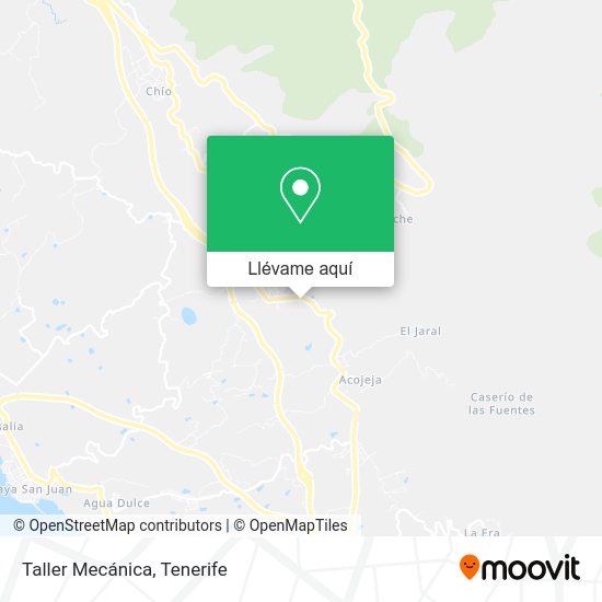 Mapa Taller Mecánica