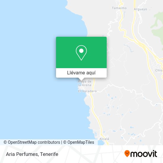 Mapa Aria Perfumes