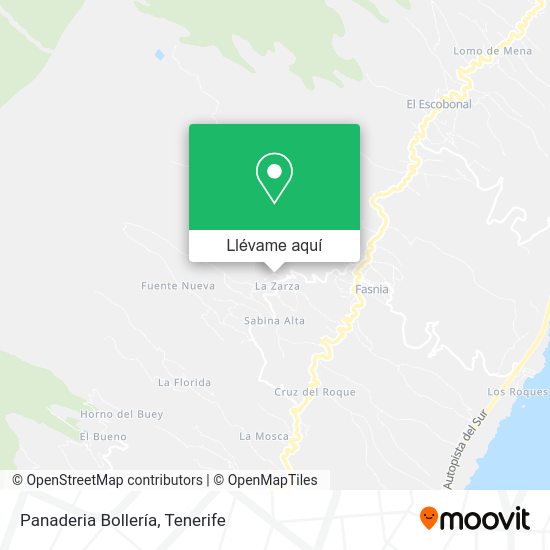 Mapa Panaderia Bollería