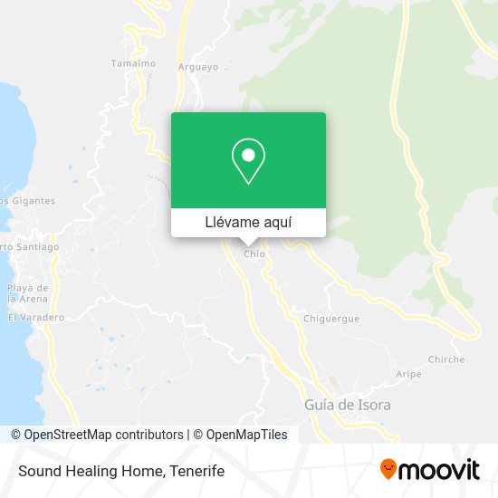 Mapa Sound Healing Home
