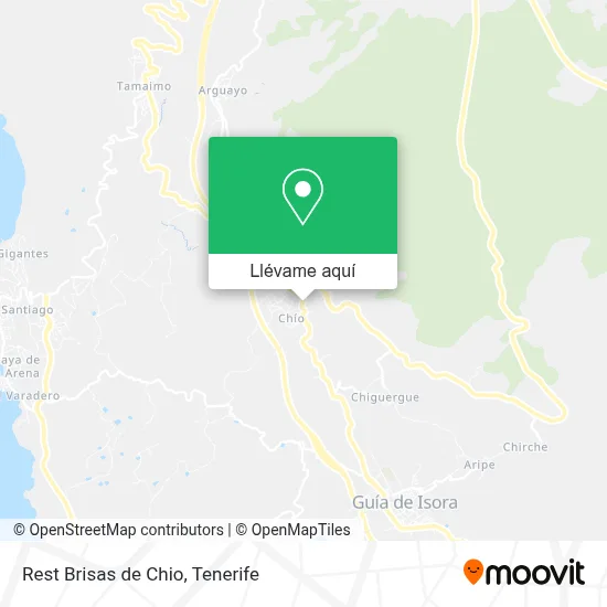 Mapa Rest Brisas de Chio
