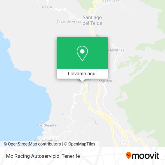 Mapa Mc Racing Autoservicio