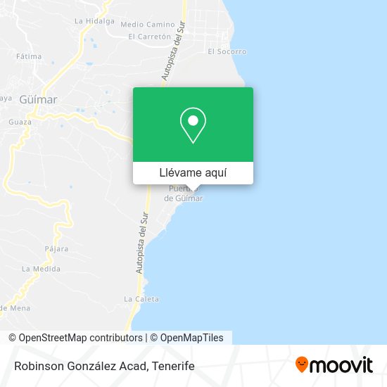 Mapa Robinson González Acad