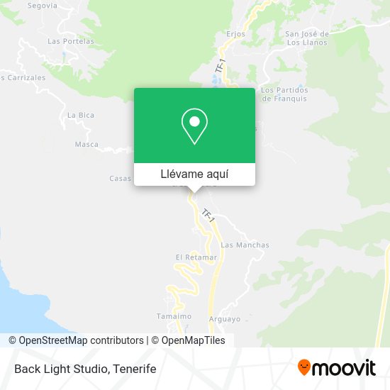 Mapa Back Light Studio