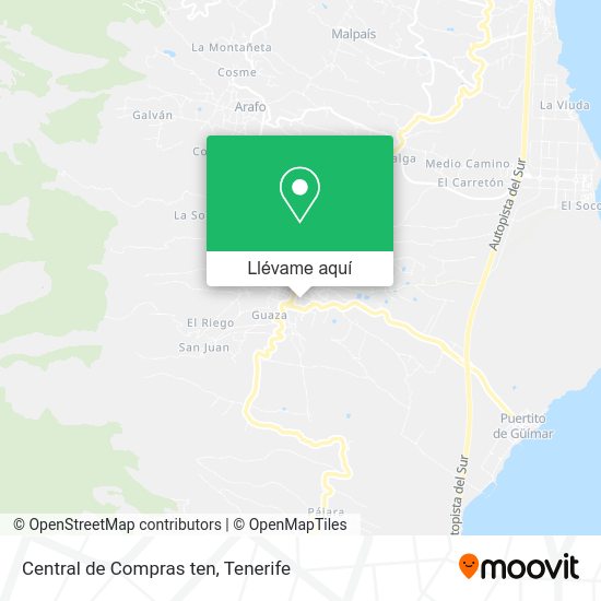 Mapa Central de Compras ten