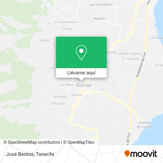 Mapa José Bentos