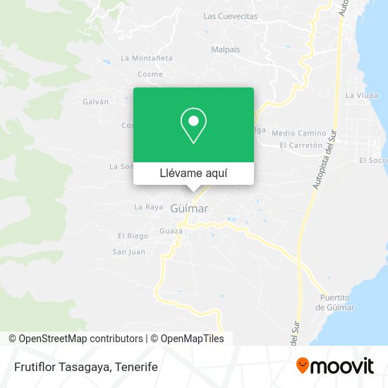 Mapa Frutiflor Tasagaya