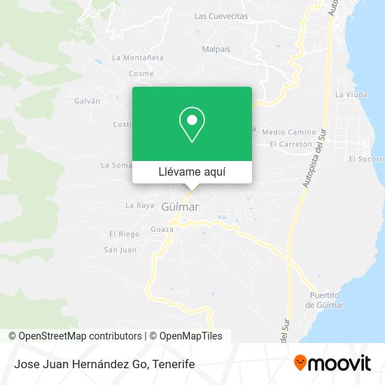 Mapa Jose Juan Hernández Go