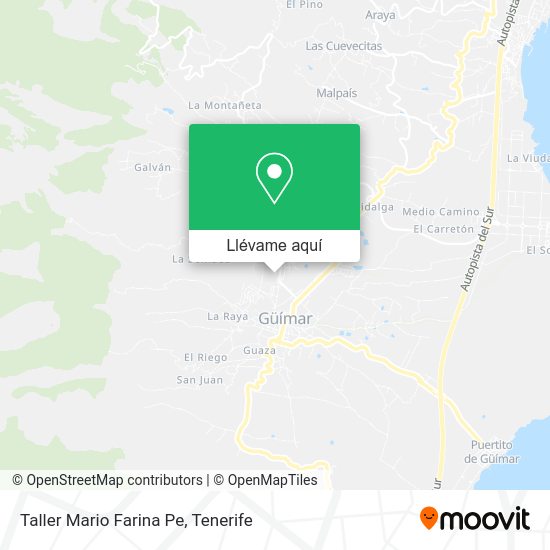 Mapa Taller Mario Farina Pe