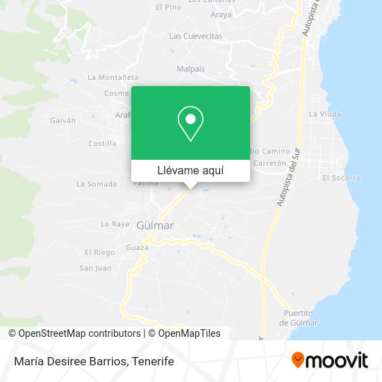 Mapa María Desiree Barrios