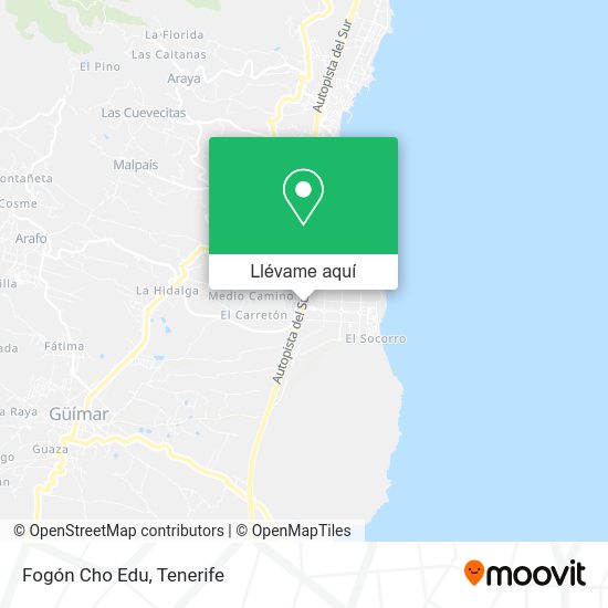 Mapa Fogón Cho Edu
