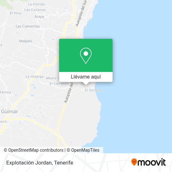 Mapa Explotación Jordan
