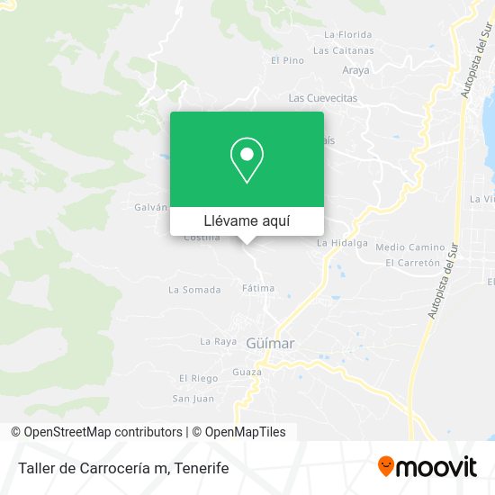 Mapa Taller de Carrocería m