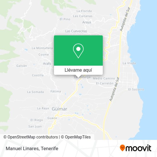 Mapa Manuel Linares