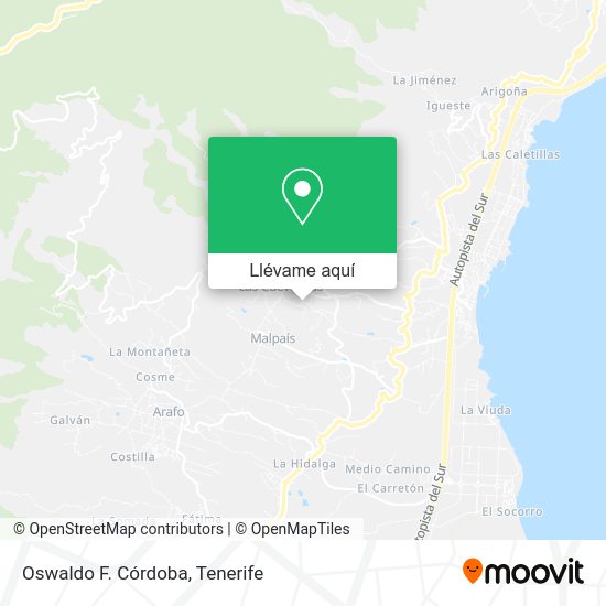 Mapa Oswaldo F. Córdoba