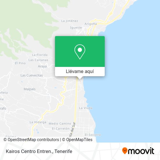 Mapa Kairos Centro Entren.