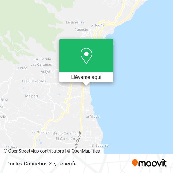 Mapa Ducles Caprichos Sc