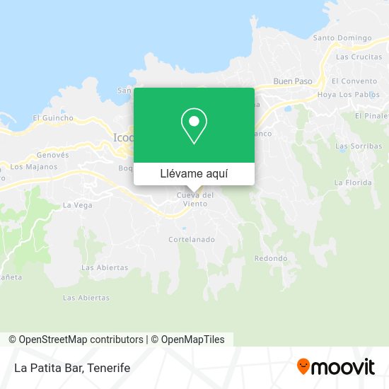 Mapa La Patita Bar