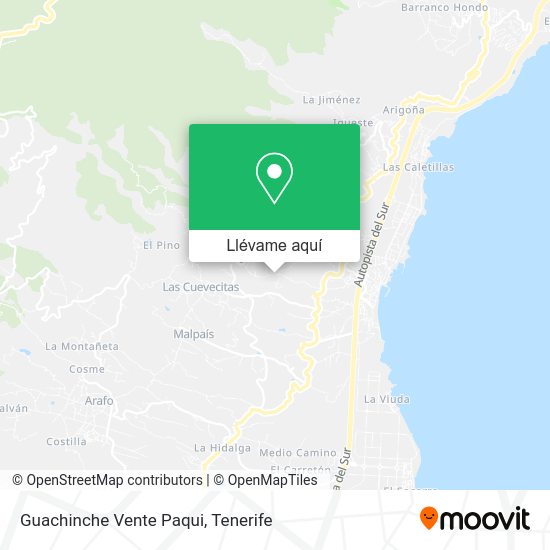 Mapa Guachinche Vente Paqui