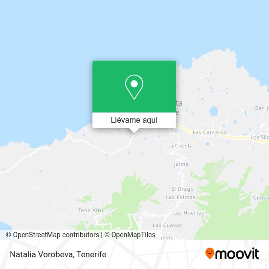 Mapa Natalia Vorobeva