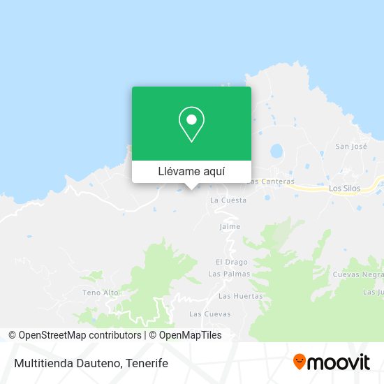 Mapa Multitienda Dauteno
