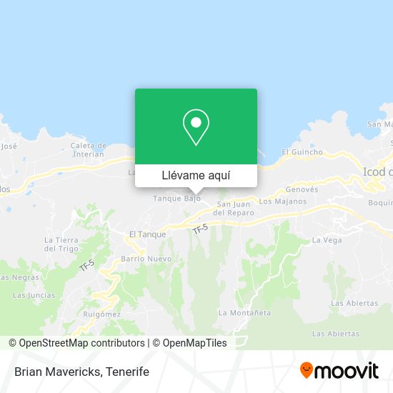 Mapa Brian Mavericks